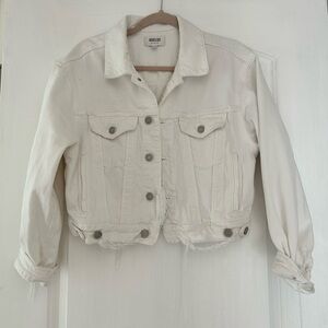 Agolde Shrunken Charli Denim Jacket, 100% Organic Cotton